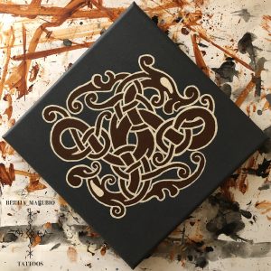 "Urnes beast" canvas