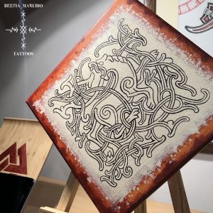 "Mammen beast" canvas