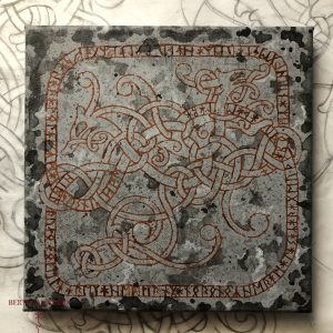 "Urnes runestone" canvas