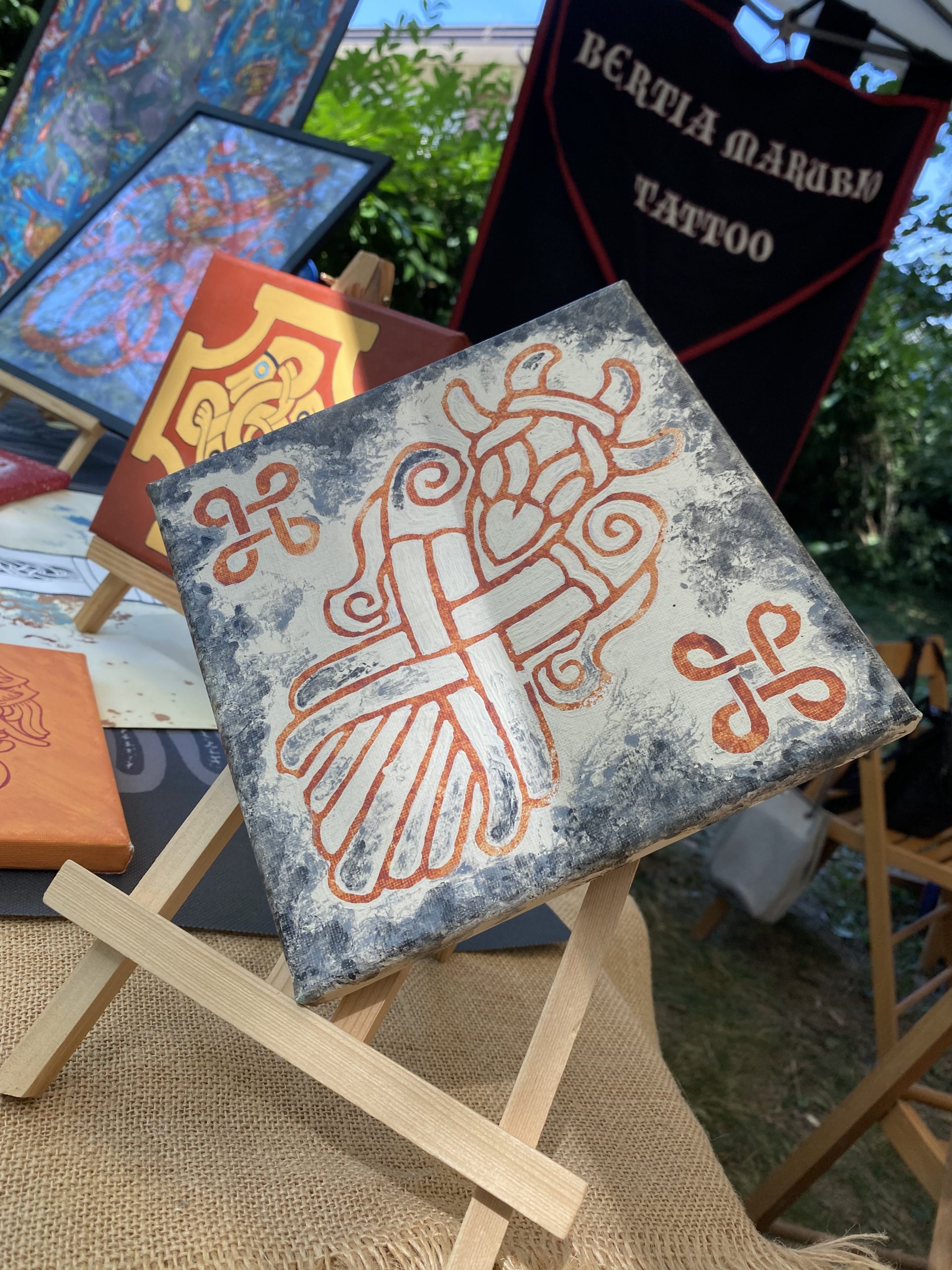 "Mammen bird" canvas - Image 4