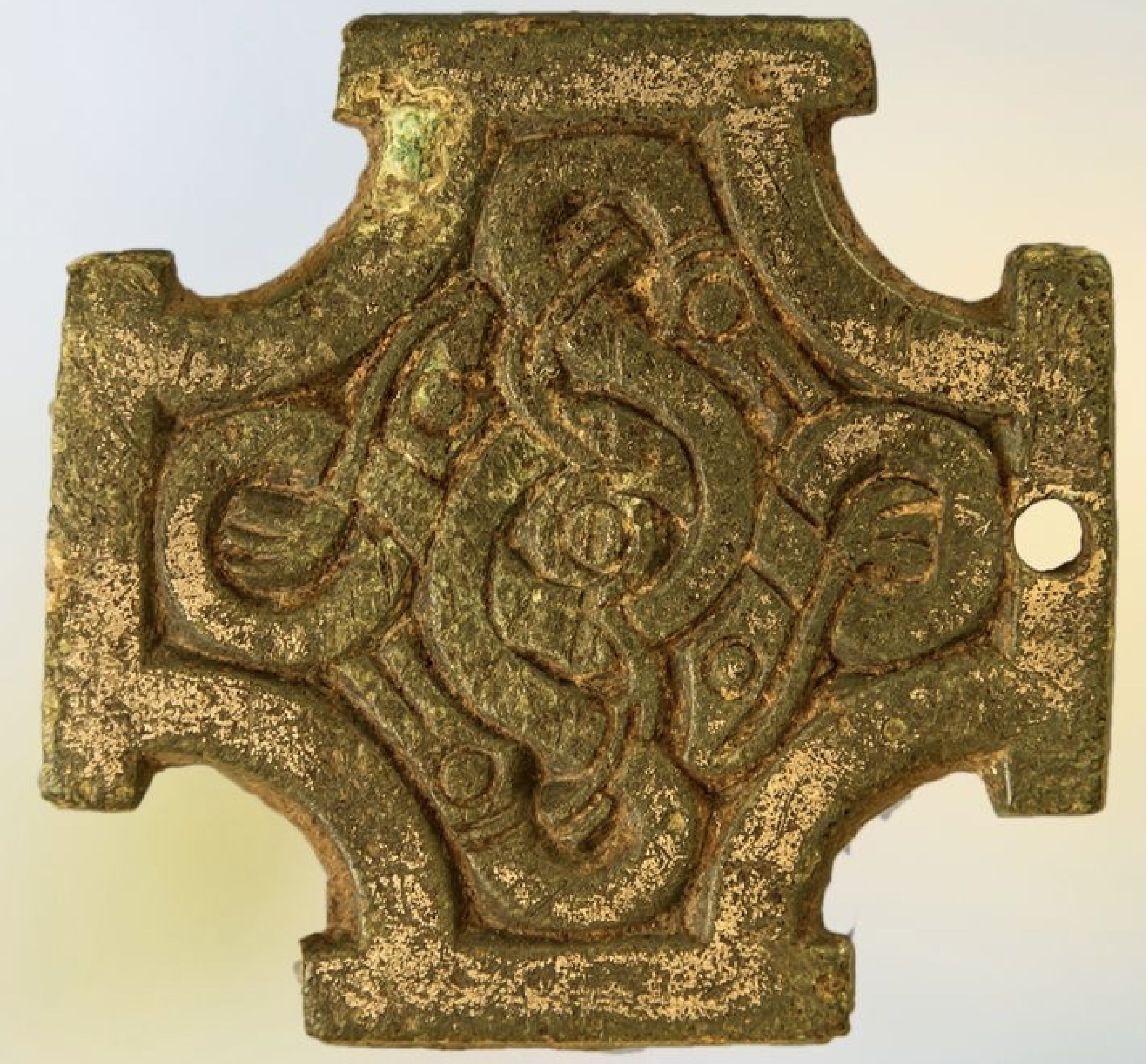 "Zoomorphic cross" canvas - Image 4